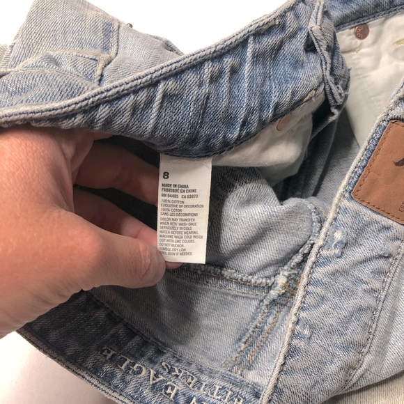 American Eagle Cut-off Distressed Jean Shorts 8 - Picture 6 of 6